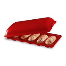 
Emile Henry Bread Mould mini Baguettes Grand Cru